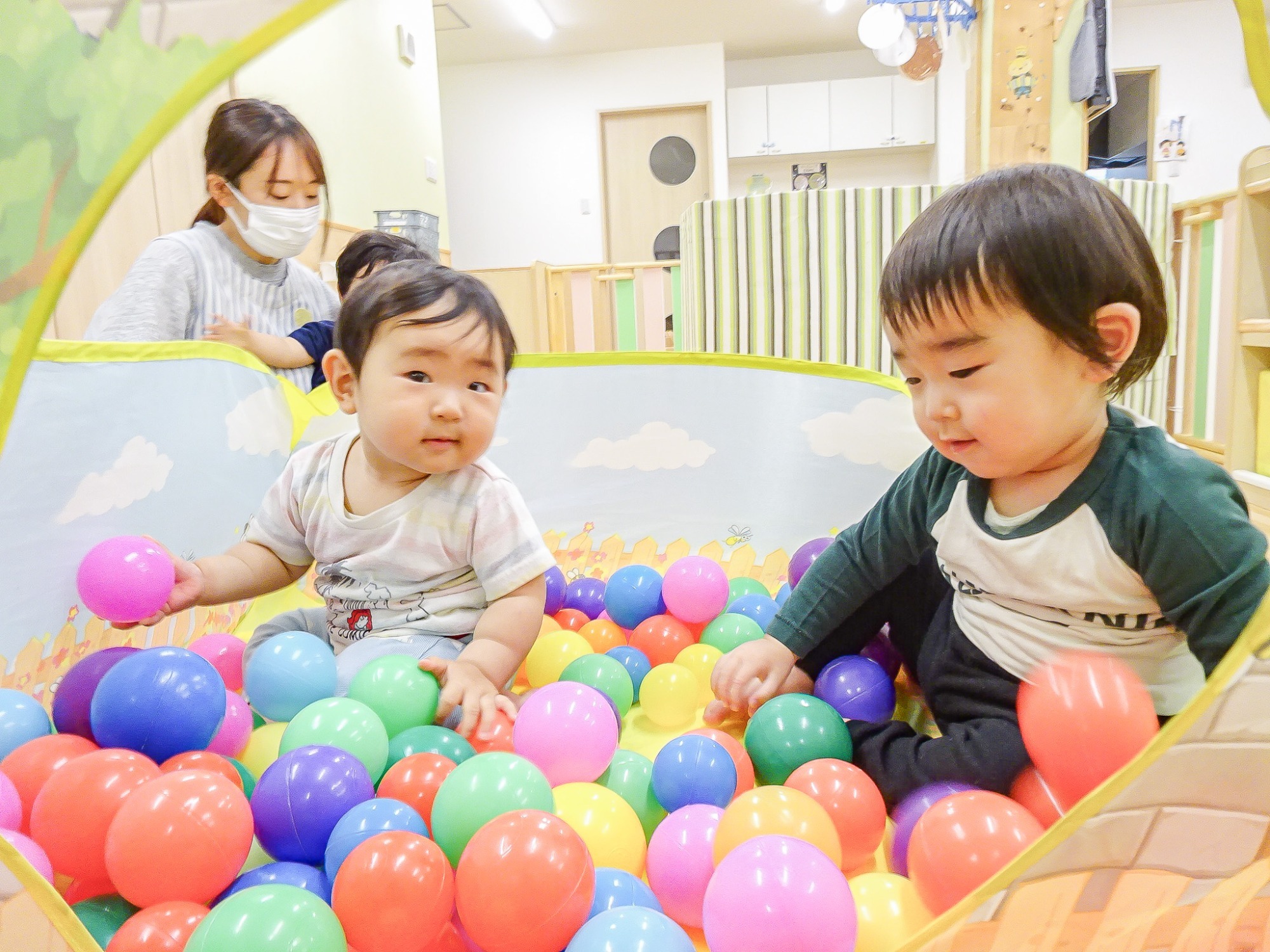 写真:保育の様子