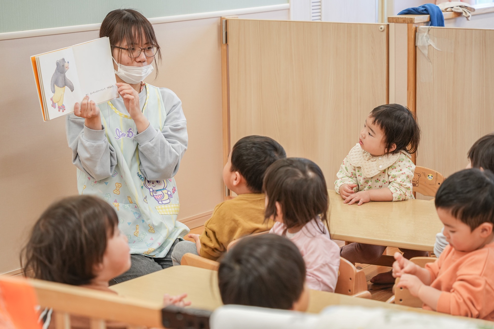 写真:保育の様子