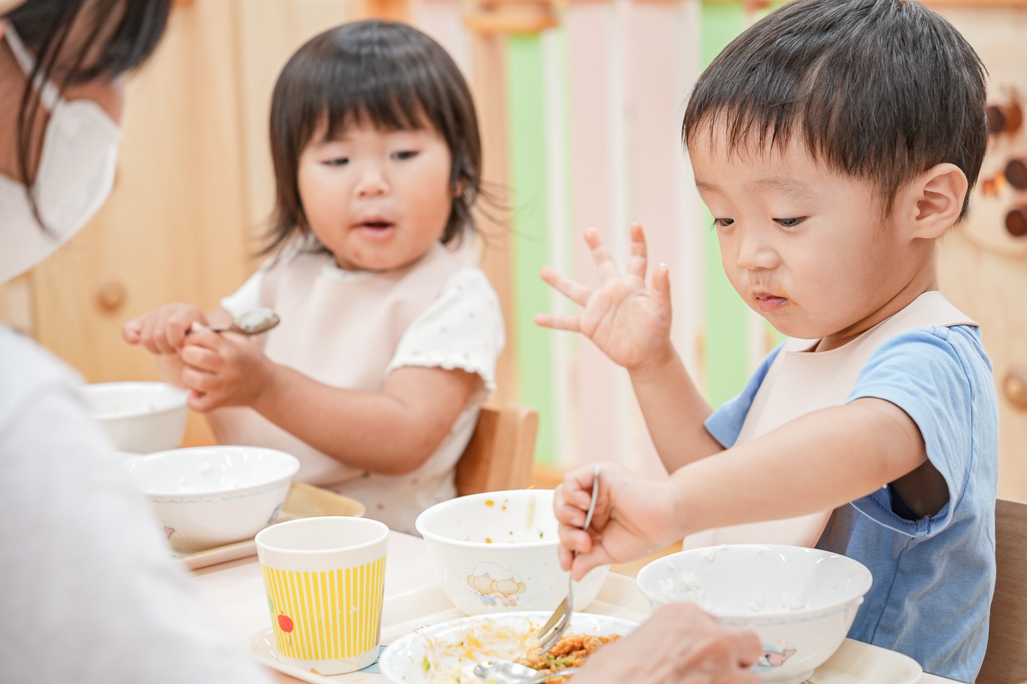 写真:保育の様子